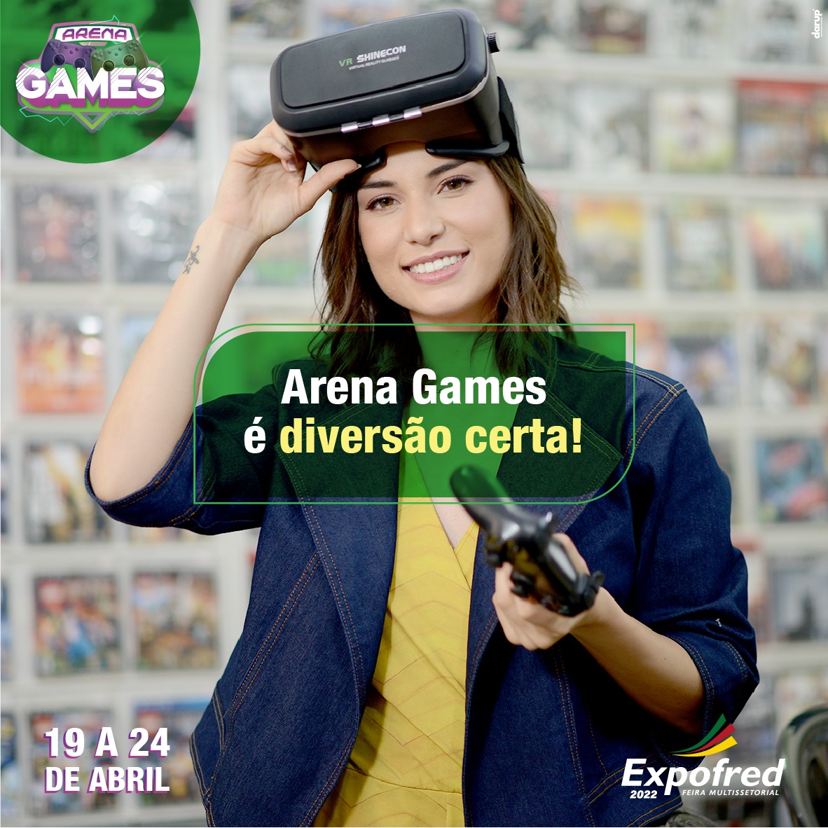 Arena Games é uma das novidades da Expofred 2022 e será gratuita